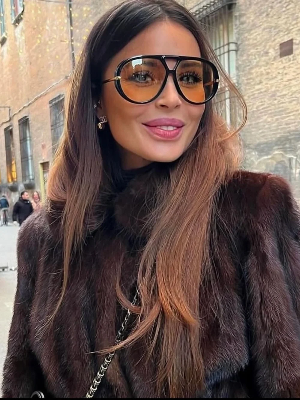 Bottega Veneta aviator sunglasses